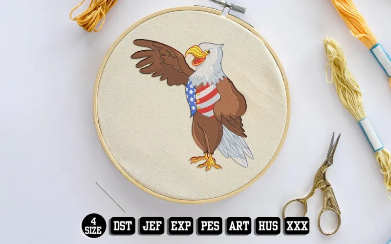 American Eagle DST Embroidery Designs 5