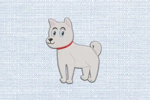 Dog DST Embroidery Design by DSTEmbroideryDesign.com