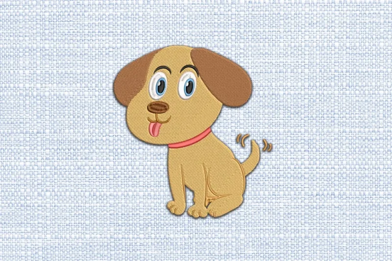 Dog DST Embroidery Designs 2