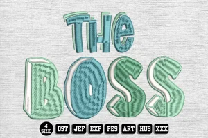 Fathers Day DST Embroidery Design by DSTEmbroideryDesign.com