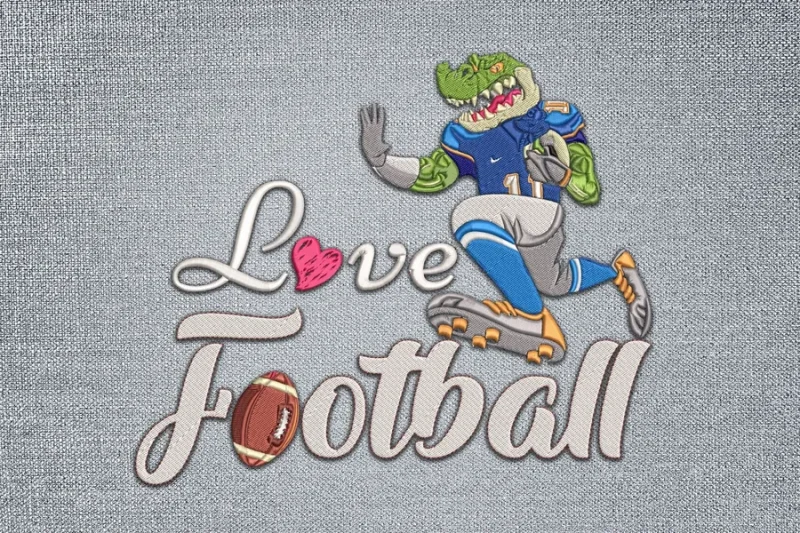 Football DST Embroidery Designs 15