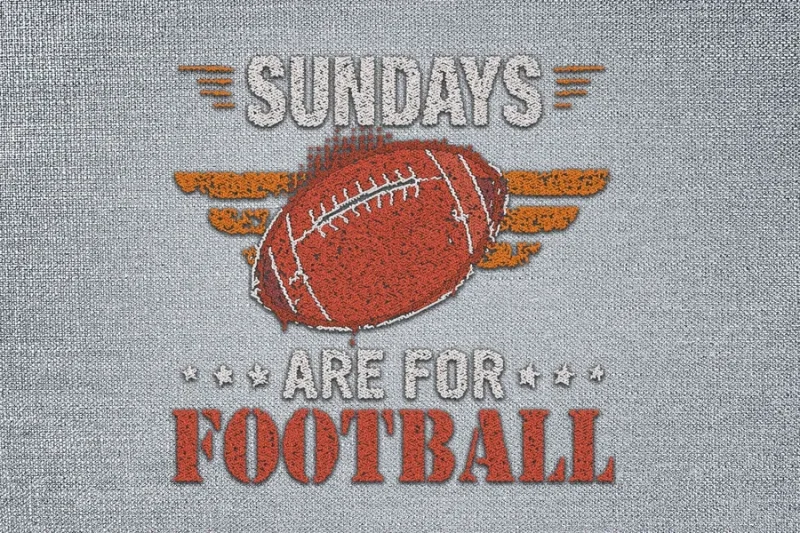 Football DST Embroidery Designs 16