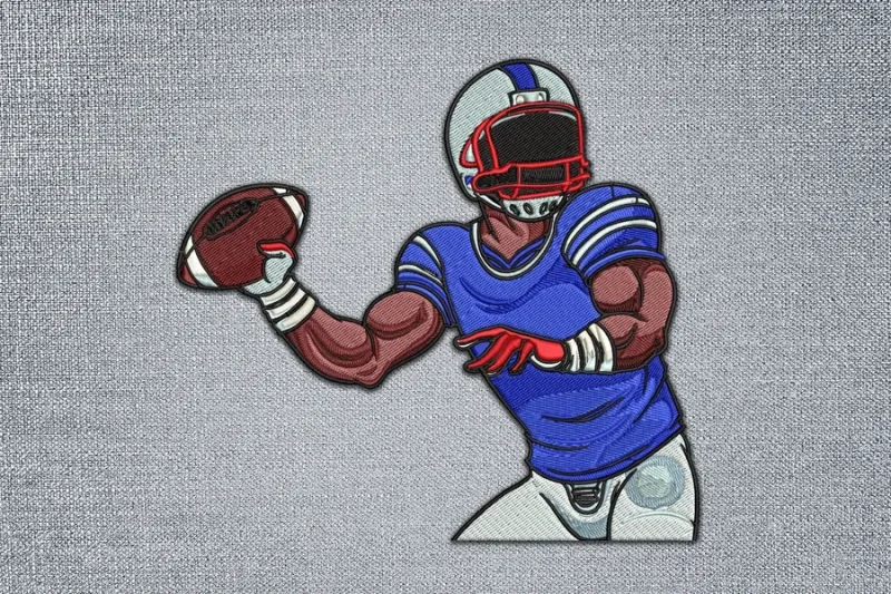 Football DST Embroidery Designs 30