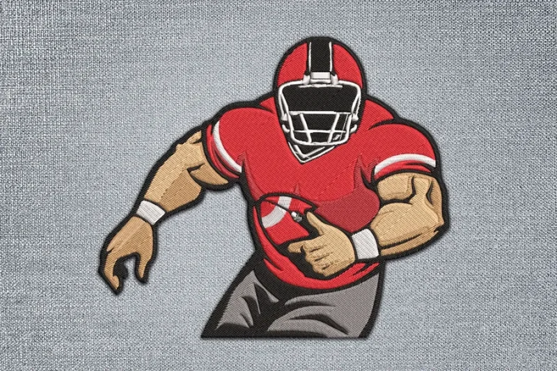 Football DST Embroidery Designs 31