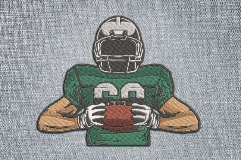 Football DST Embroidery Designs 32