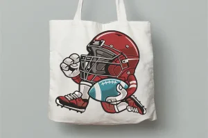 Cute American Football DST Embroidery Designs