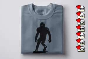 Football Payer Football DST Embroidery Designs