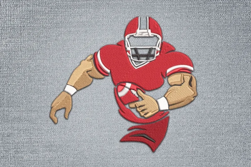 Football DST Embroidery Designs 5