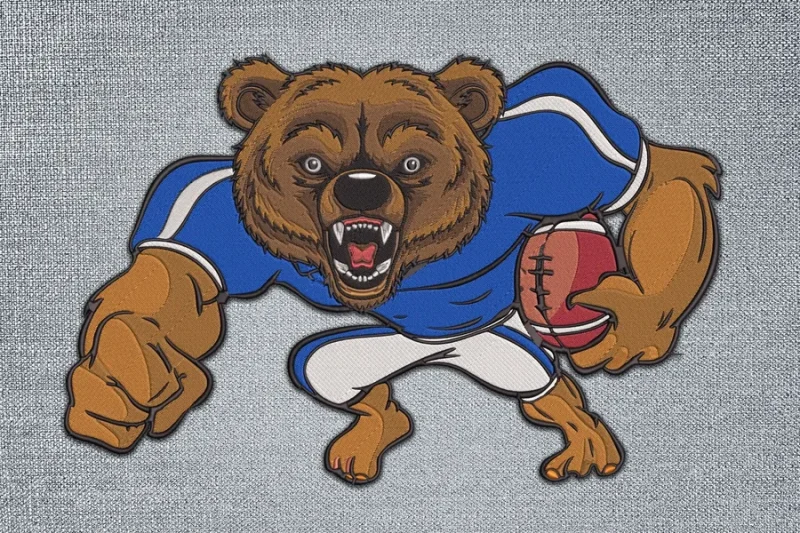 Football DST Embroidery Designs 7