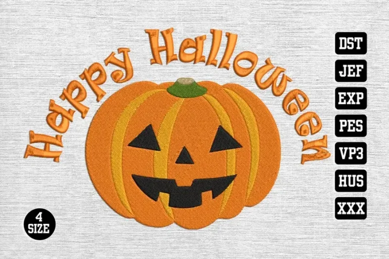 Halloween DST Embroidery Designs 1