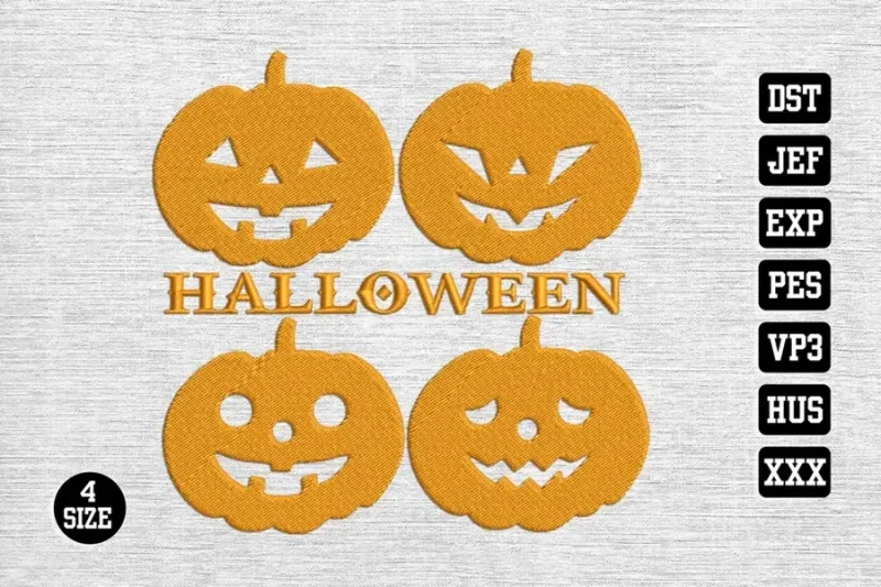 Halloween DST Embroidery Designs 117