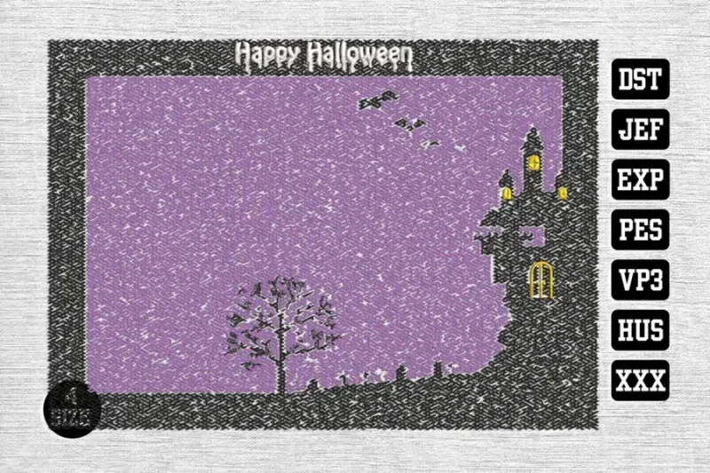 Halloween DST Embroidery Designs 120