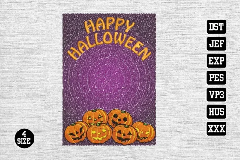 Halloween DST Embroidery Designs 127