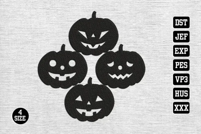 Halloween DST Embroidery Designs 14