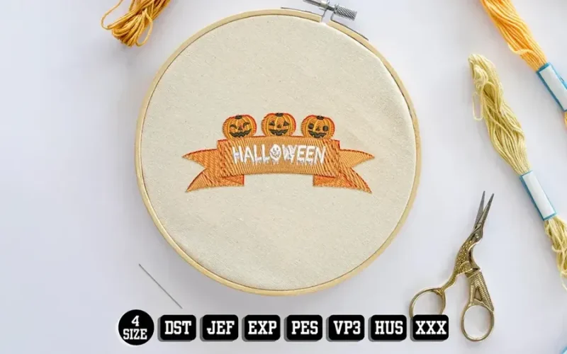 Halloween DST Embroidery Designs 156