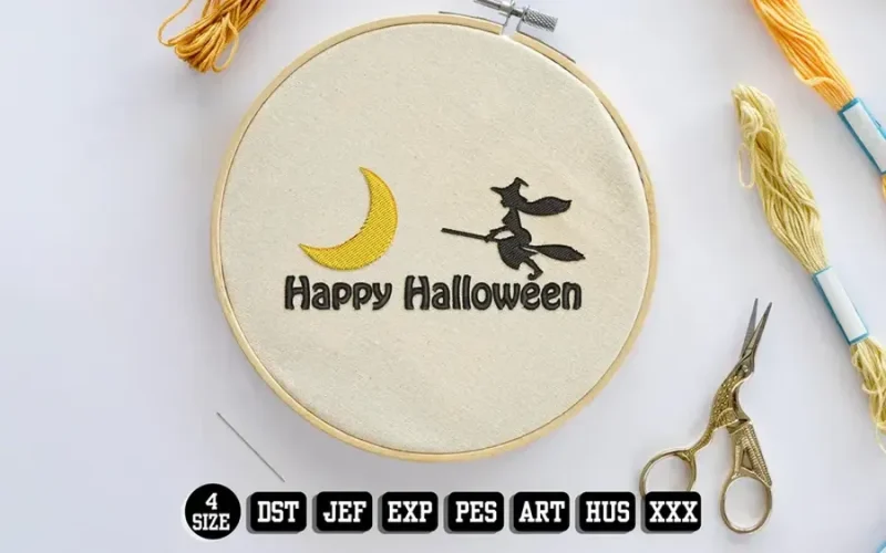 Halloween DST Embroidery Designs 185