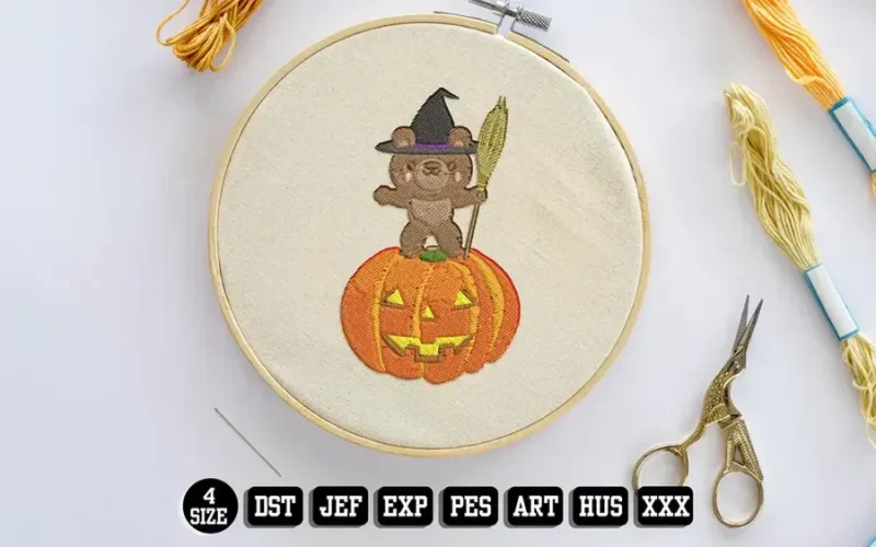 Halloween DST Embroidery Designs 195