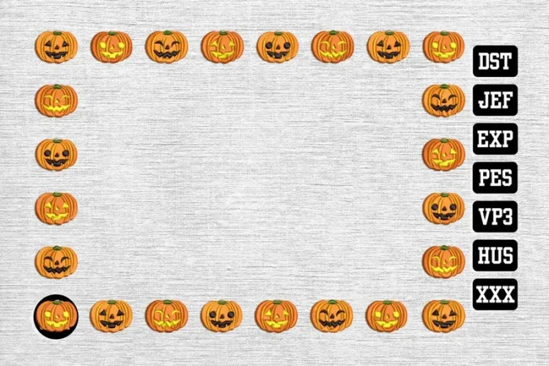 Halloween DST Embroidery Designs 2