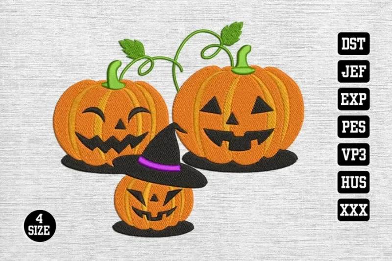 Halloween DST Embroidery Designs 30