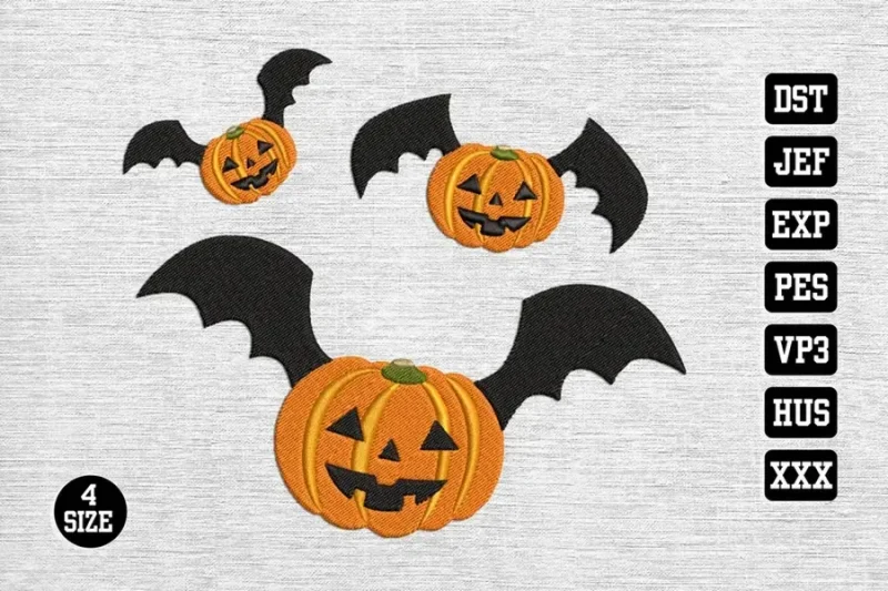 Halloween DST Embroidery Designs 40