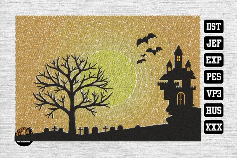 Halloween DST Embroidery Designs 61