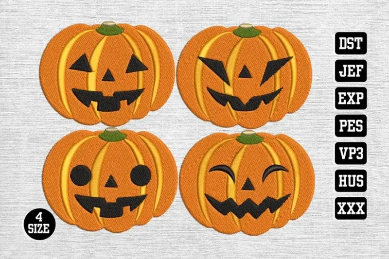 Halloween DST Embroidery Designs 69