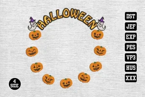 Halloween DST Embroidery Designs 75