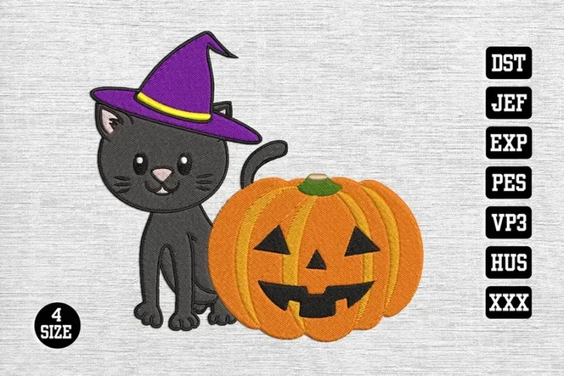 Halloween DST Embroidery Designs 77