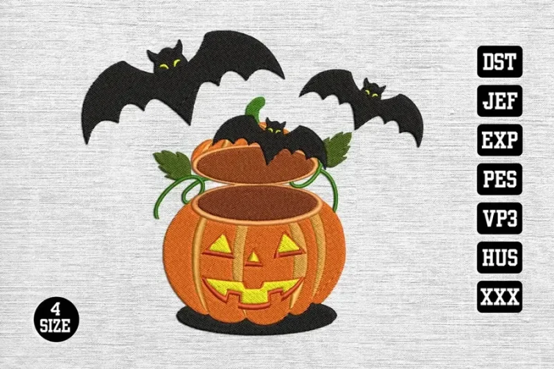 Halloween DST Embroidery Designs 93