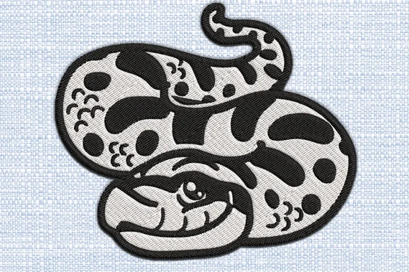 Reptile DST Embroidery Design by DSTEmbroideryDesign.com