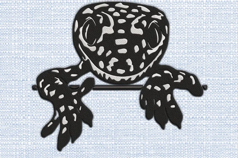 Reptile DST Embroidery Design by DSTEmbroideryDesign.com