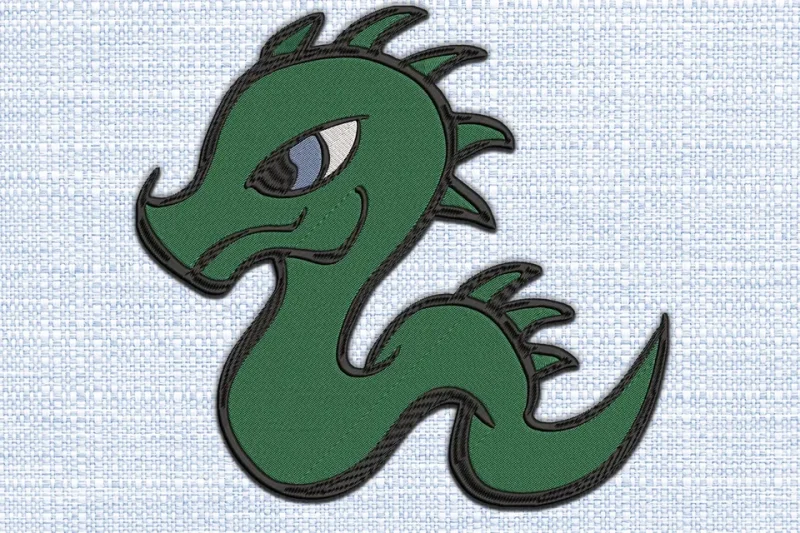 Reptile DST Embroidery Design by DSTEmbroideryDesign.com