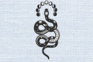 Reptile DST Embroidery Design by DSTEmbroideryDesign.com