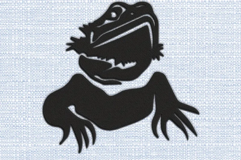 Reptile DST Embroidery Design by DSTEmbroideryDesign.com