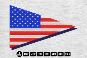 Independence Day DST Embroidery Design by DSTEmbroideryDesign.com