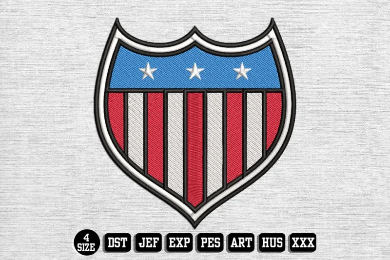 Independence Day DST Embroidery Design by DSTEmbroideryDesign.com