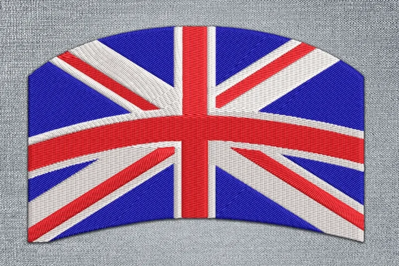 Union Jack Flag DST Embroidery Design by DSTEmbroideryDesign.com