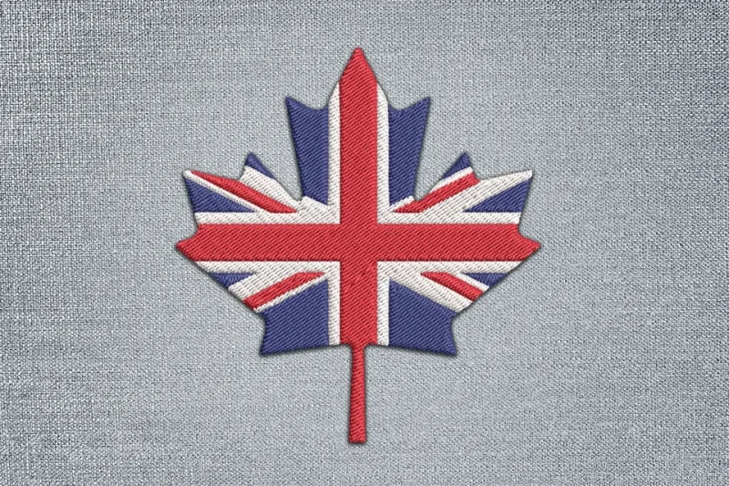 Union Jack Flag DST Embroidery Design by DSTEmbroideryDesign.com